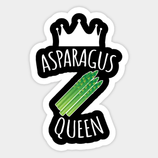 Asparagus Queen Sticker